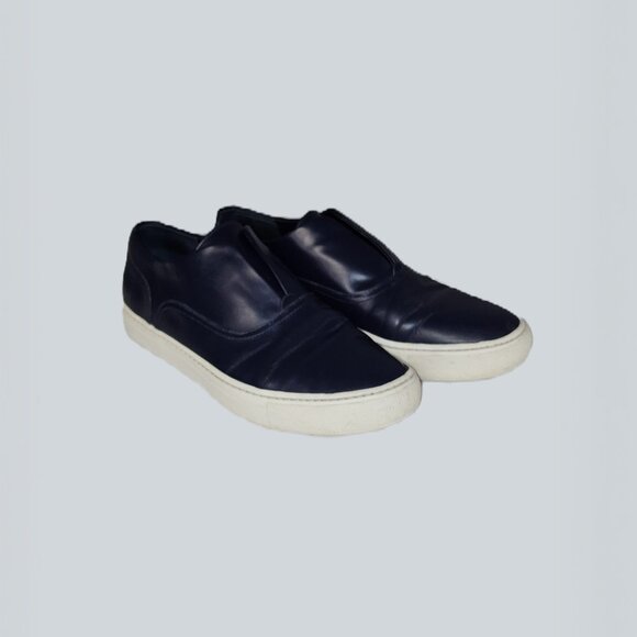 Vince Slip-on Leather Sneakers - Picture 1 of 3